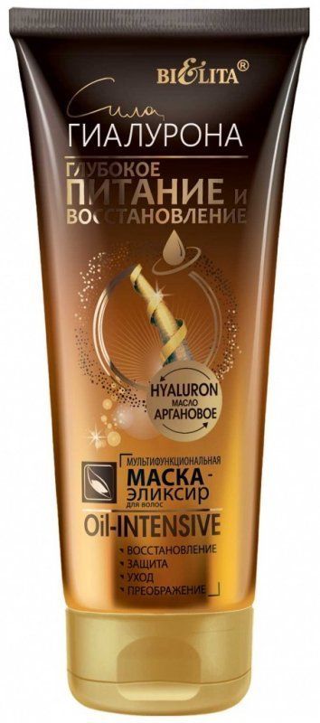 Belita Strength Hyaluron Mask-elixir for hair Multifunctional "Oil-intensive" 200ml